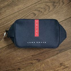 PRADA Beauty Luna Rossa Navy Blue Travel & Makeup Toiletry Bag