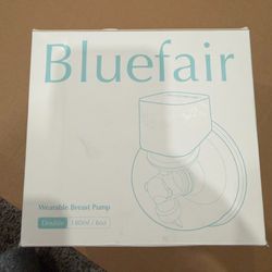 Bluefair wireless breast pumps 2 new