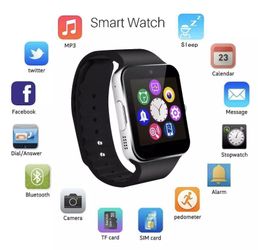 Smart Watch Bluetooth with calling heart rate, fitness tracker, Apple Watch Fitbit android iOS apple
