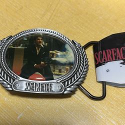 Scarface Belt Buckle -New - Al Pacino
