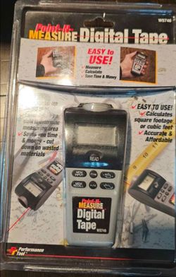 Performance Tool Point-N-Measure Digital Tape W5746
