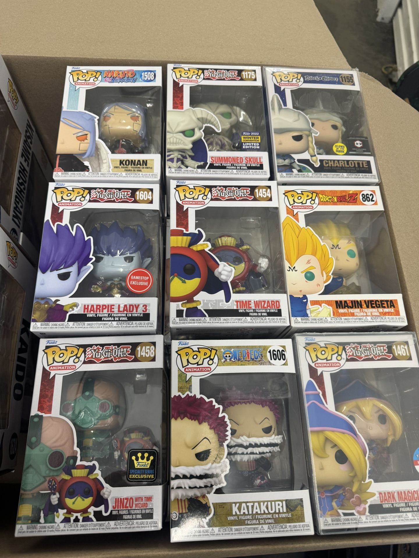 Anime Funko Pop Lot
