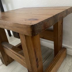 Heavy Duty Wooden Stool 