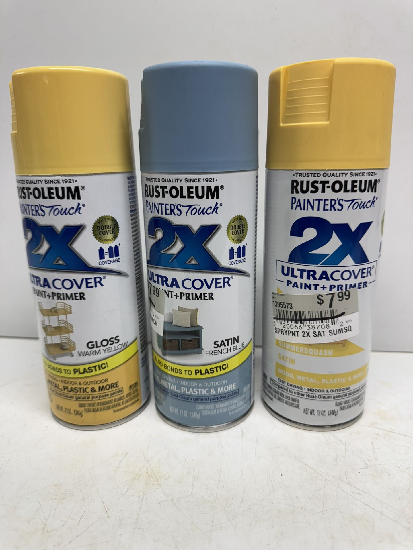 3 Rust Oleum Painters Touch 2x Paint And Primer. $10 For All 3. Must Pick Up