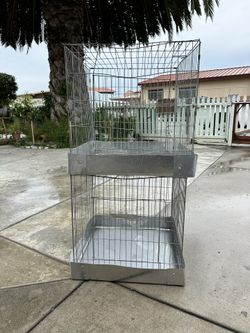 Jaulas Con Charolas / Cages