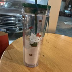 2 Starbucks Hello Kitty Collab Cups