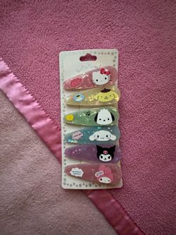 Sanrio hair clips ⋆. 𐙚 ˚
