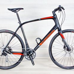Specialized Sirrus Sport Disc, size  - XL  60cm, flat bar carbon road bike