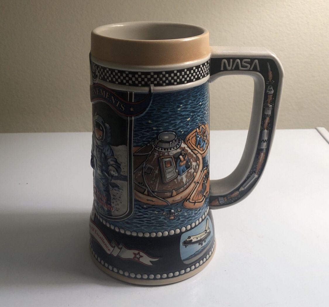 NASA Beer Stein Moon Landing