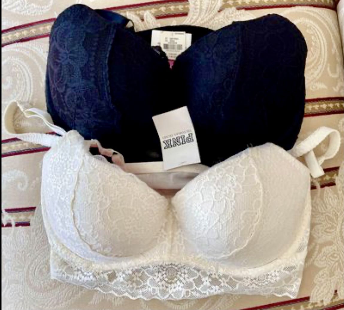 2 Bra V.S pink new size 34D for Sale in Bay Shore, NY - OfferUp