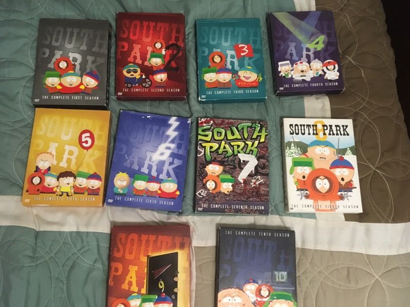 South Park DVDs