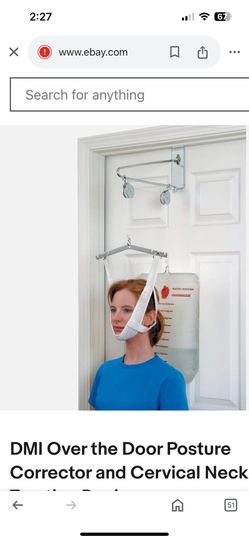 NEW Over The Door Neck Traction REDUCED To $10