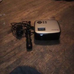 Brookstone Bspj7206kit Portable Karaoke Projector