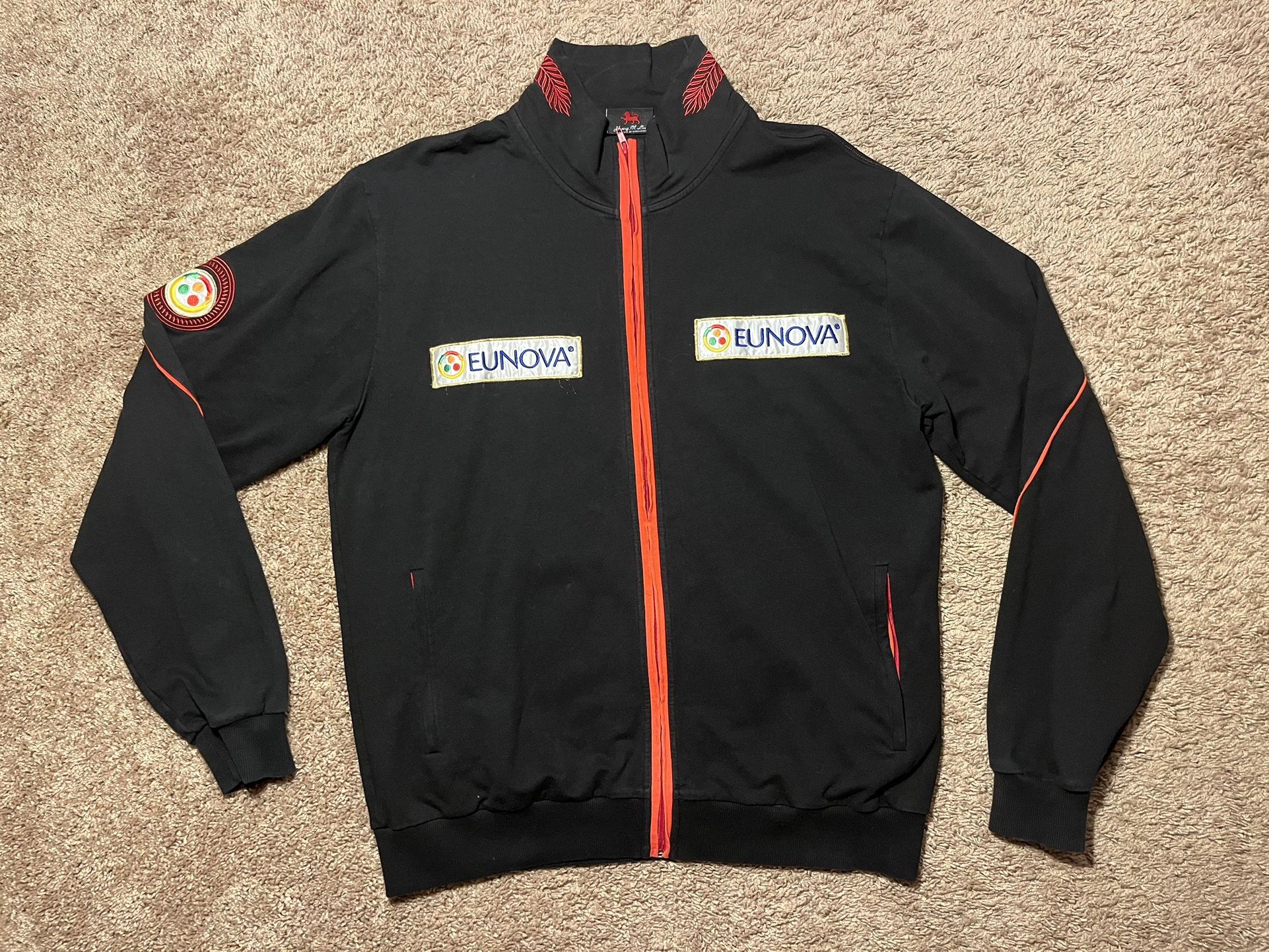RARE Sport Memorabilia VITALI KLITSCHKO Boxer Eunova Sport Zip-Up Sweatshirt Size XXL