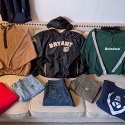(OFFER OR MESSAGE) VINTAGE Streetwear Clothing – Carhartt, Nike, Marlboro, Heineken, Champion, Orvis, Faded Glory (L-XL)