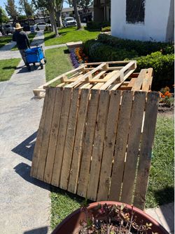 Wood pallets