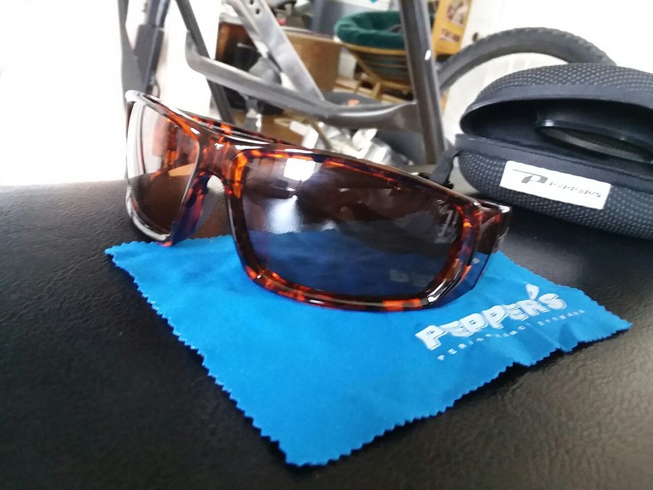 Pepper' s polarized eyewear.