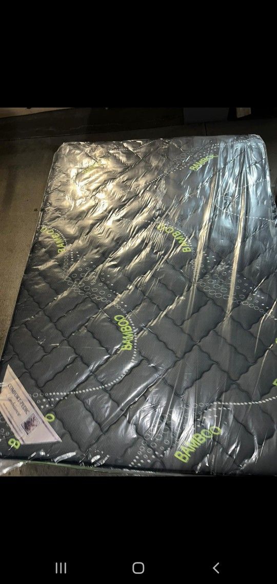 Full Mattress Bamboo Pillow Top