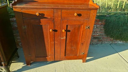 Antique Buffett Cabinet Free