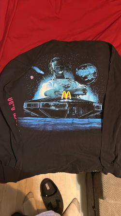 Black Long Sleeve Travis Scott Shirt