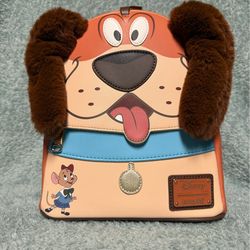 NWT RARE!! The Great Mouse Detective Toby Loungefly Backpack