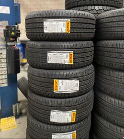 215/55R17 Pirelli set of 4 brand new tires including installation