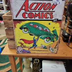 Action Comic Sign