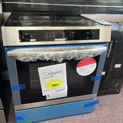 Induction Stove Oven Range With Bridge Burners New Frigidaire 