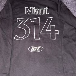UFC MIAMI HOODIE SIZE XL