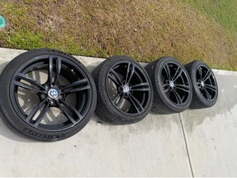 2015-2020 F82 M4 gloss black wheels set of 4