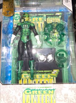 McFarlane Gold Label Emerald Twilight Green Lantern Action Figure