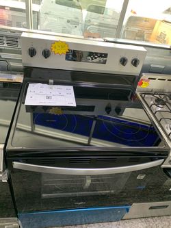 Whirlpool Electric Range Stainless Steel