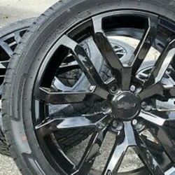 Chevy Tahoe Rims Chevrolet Suburban Wheels Ltz Rst Z71 Yukon Sierra Denali Cadillac Escalade