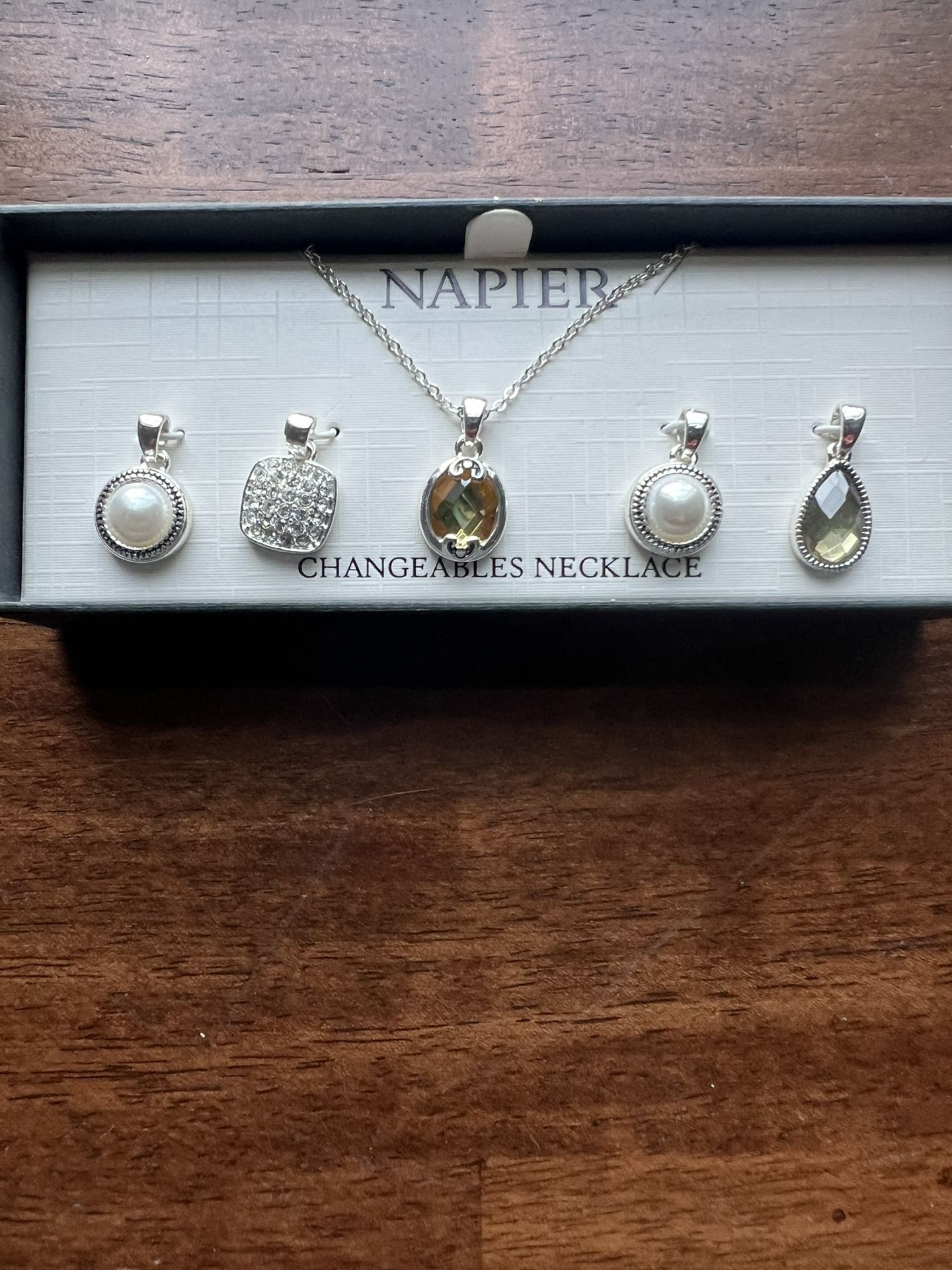 Necklace With Changeable Charms