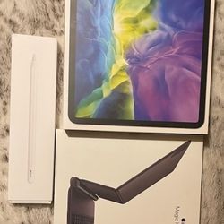 iPad Pro 2nd Gen 11in 256gb Bundle With 2nd Gen Apple Pencil And Magic Keyboard