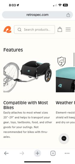 Rover Hauler Cargo Bike Trailer