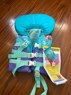 Little mermaid princess lifevest