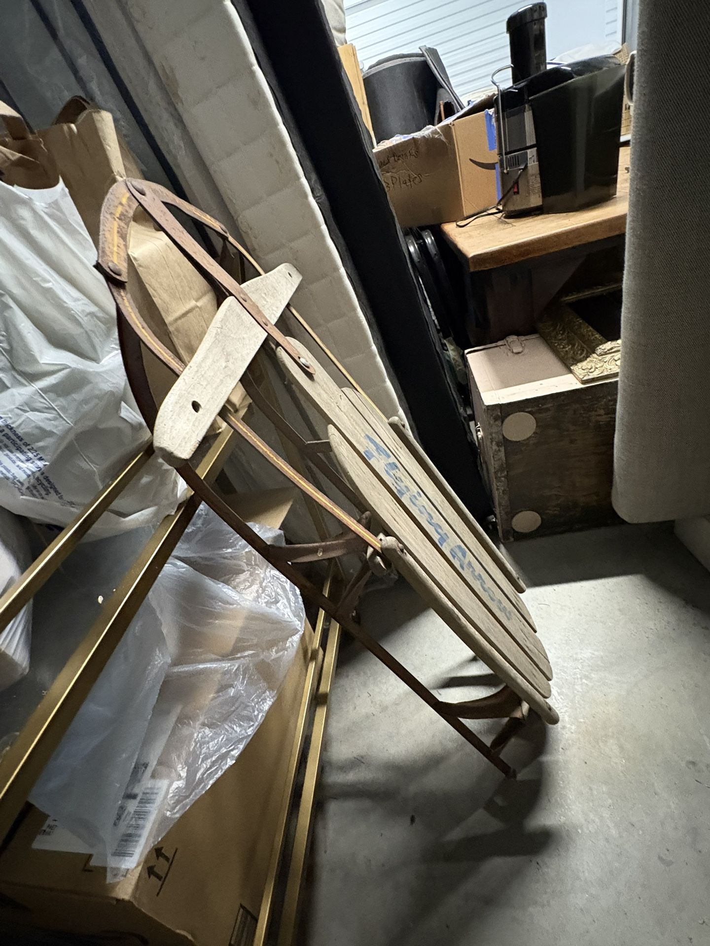 Vintage Holiday Sled