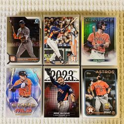 Houston Astros 225 Card Baseball Lot!