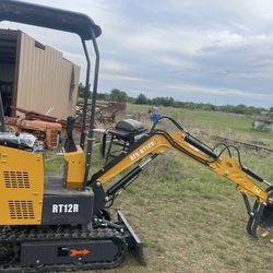 - NEW ATS Power RT12R Mini Excavator