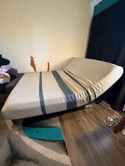 Mattress and Motorized Bed Base
