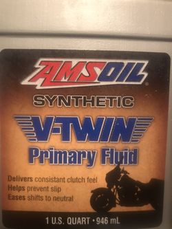 Amsoil v-twin primary fluid