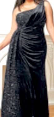 Dress One Shoulder Sequin Panel Prom Size 3XL New. Pick Up In Van Nuys CA