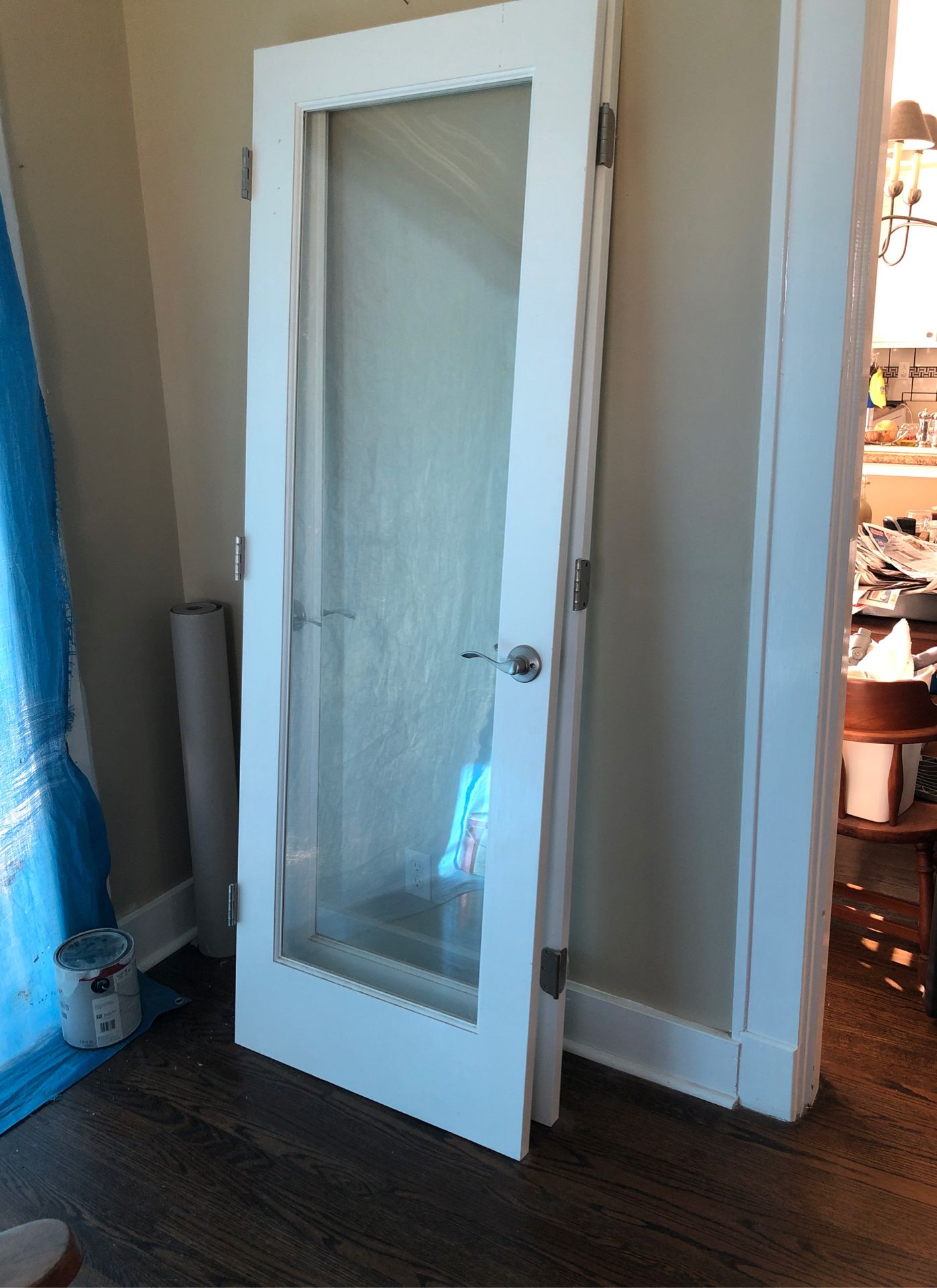 French doors interior