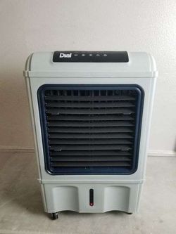 Dial 2200 CFM Portable High-Powered Evaporative Swamp Cooler - Includes Remote & Ice Packs