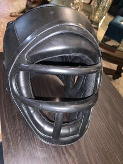 boxing headgear/leather size L