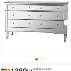 Mirrored Dresser
