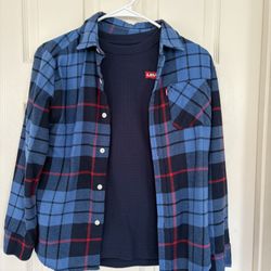 Boys Levi’s Thermal & Flannel Set size M 10/12 