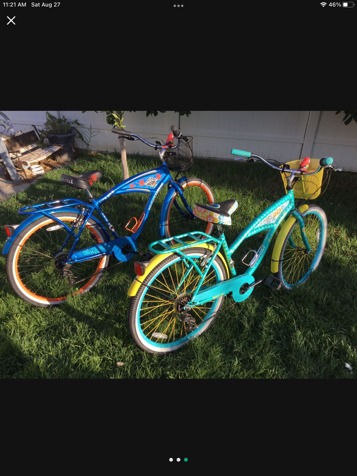 Bikes.    His And Hers.   Margaritaville!  Collectible