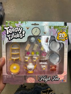 High Tea Kids Toy Set - Yellow Tea Set Playset